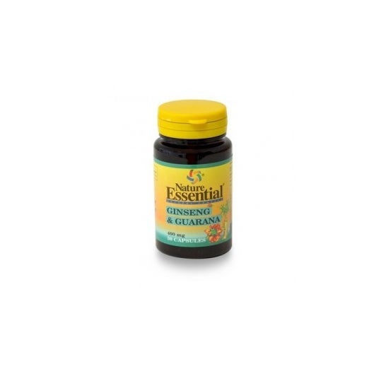 Nature Essential Ginseng and guarana 50caps
