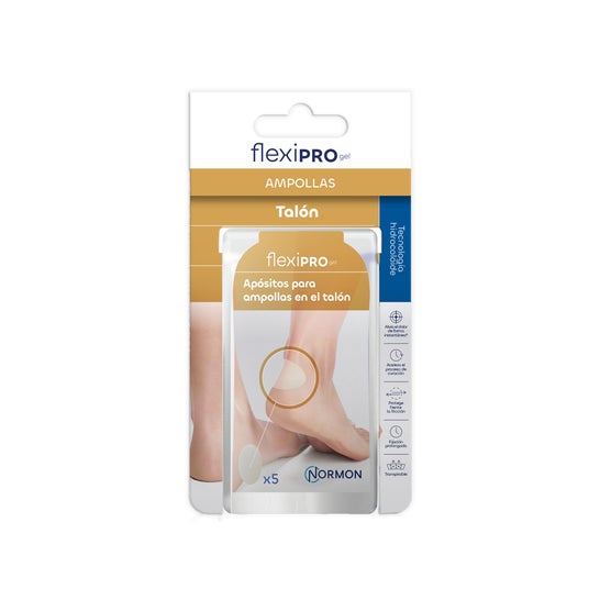 Normon Flexipro Blisterplaster Hæl 5 stk