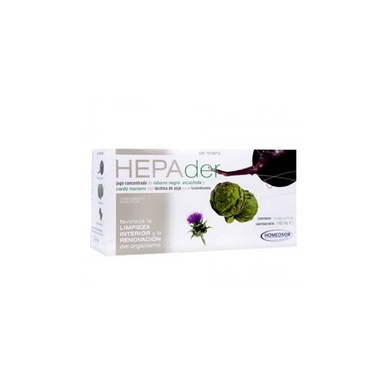 Hepader naturale Soria 14 flaconcini