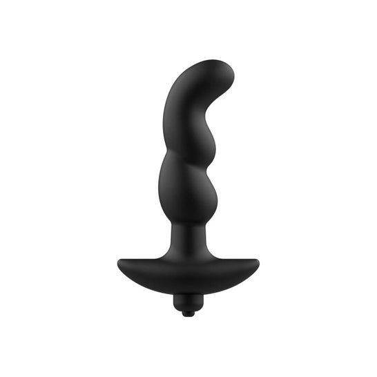 Addicted Toys Anal Massager with Vibrator Black 1ud