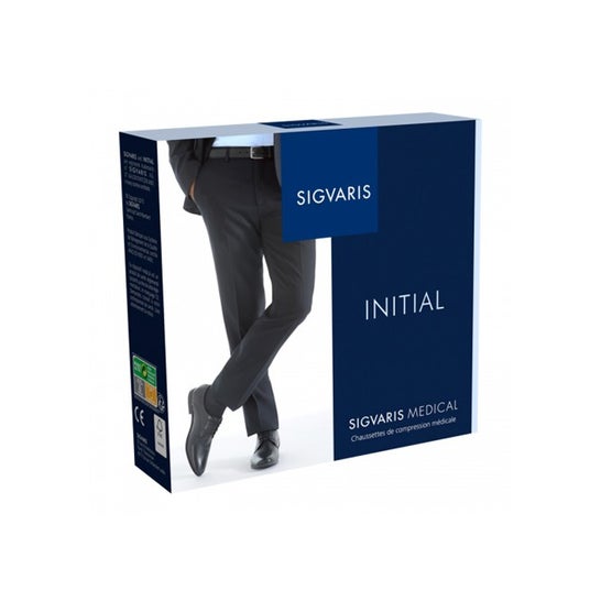 Sigvaris 2 Initial Linen Socks for Men 1 Pair