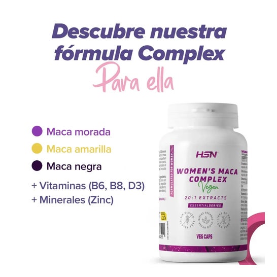 HSN Maca Complex Especial Mujer 120vcaps