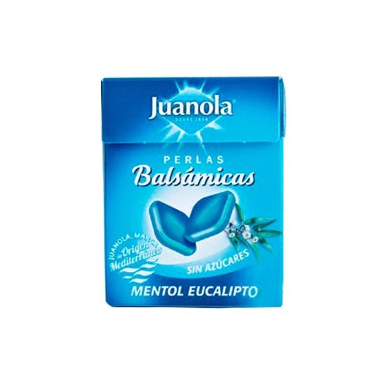 Juanola® perlas sabor mentol eucalipto 25g