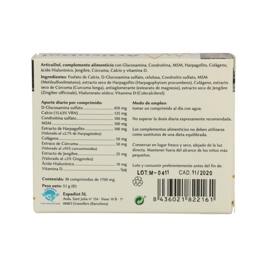 Articudol 30 Capsulas