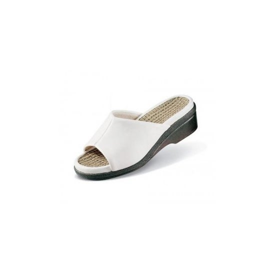 Leco Dorthe Clogs weiß T-37