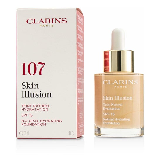Clarins Skin Illusion Base Spf15 107 Beige 30ml