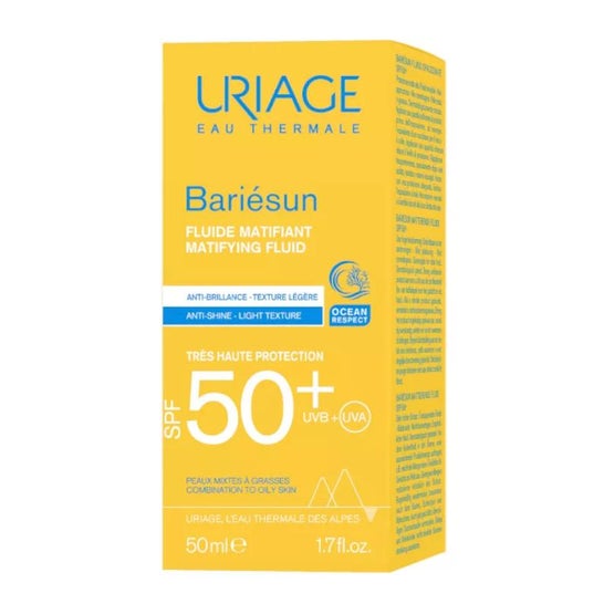 Uriage Bariésun Matvloeistof SPF50 + 50ml Uriage Bariésun Matvloeistof SPF50 + 50ml