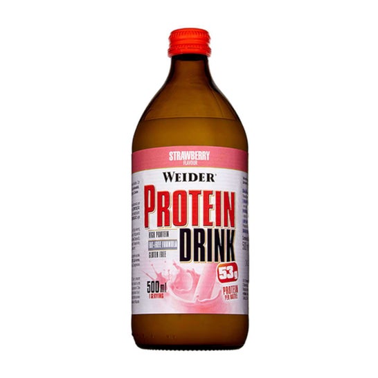 Weider Aardbei Proteïne Drink 500ml