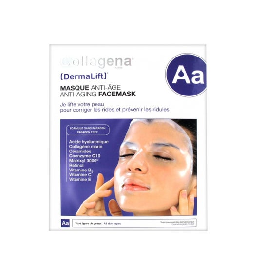 Collagena DermaLift Anti-Aging Facemask 5uds