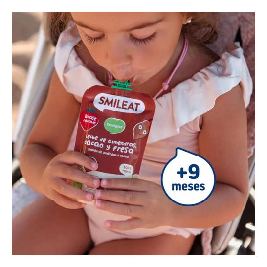 Smileat Pouch Almendra Cacao y Fresa Eco 100g Smileat Pouch Almendra Cacao y Fresa Eco 100g