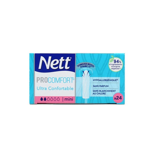 Nett ProComfort Tampones Mini 24uts