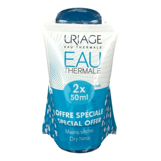 Crema de manos Uriage 2x50ml