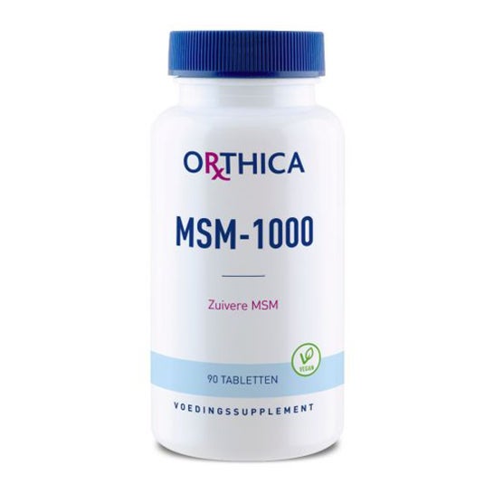 Orthica MSM-1000 Vegan 90 Tabletas
