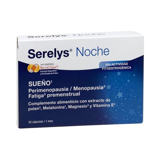 Serelys Pharma Premestrual Vermoeidheid Nacht 30caps