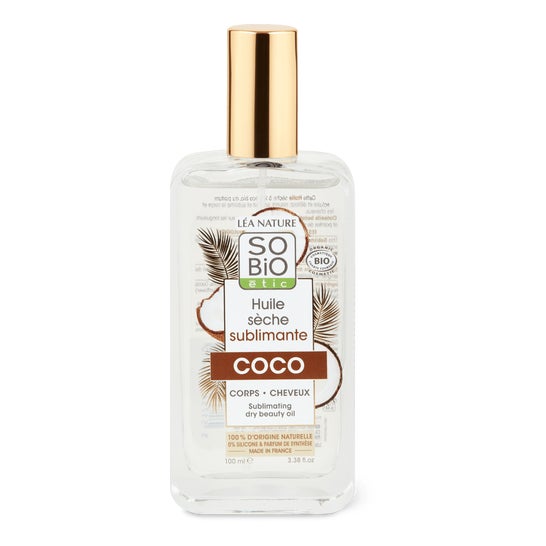 So'Bio Étic Aceite Seco Cuerpo Cabello Coco Bio 100ml