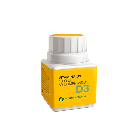 BotánicaPharma Vitamina D3 1000 UI 60comp