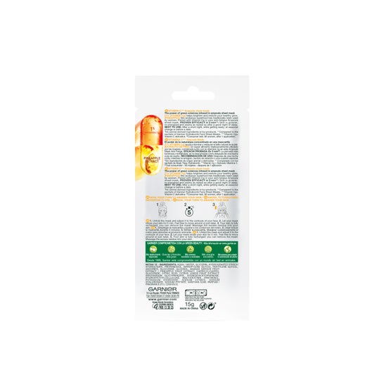 Garnier Skin Active Vitamina C Mask 1 ud