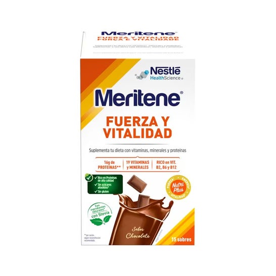 Meritene® Stärke und Vitalität Schokoladen-Shake 15 Beutel