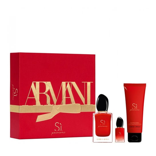 Armani Pack Sì­ Passione Eau Parfum 50ml + 2 pzs