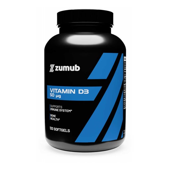 Zumub Vitamina D3 50µg 120caps