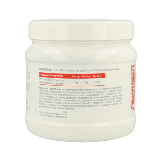 Nutrisport Creatina CN 400 Monohidrato en Polvo 400g
