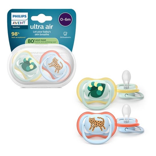 Philips Avent Chupetes Ultra Air 0 A 6 Meses 2uds