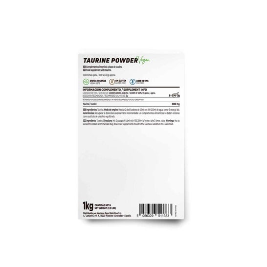 HSN L-Taurina en Polvo 1000 g