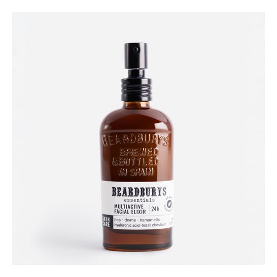 Beardburys Essentials Multiactive Facial Elixir Crema Hidratante Facial 50ml