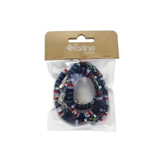 Farline Cordão Óculos Étnico Azul Marinho Redondo 1 Unidade Farline Cordão Óculos Étnico Azul Marinho Redondo 1 Unidade