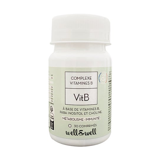 Well&Well Vitamina B Complejo Vegano 30comp