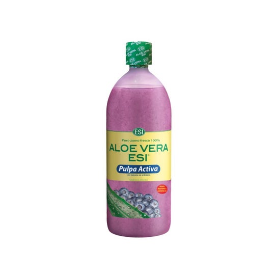 ESI Aloe Vera-sap met geactiveerde pulp Cranberry 1l