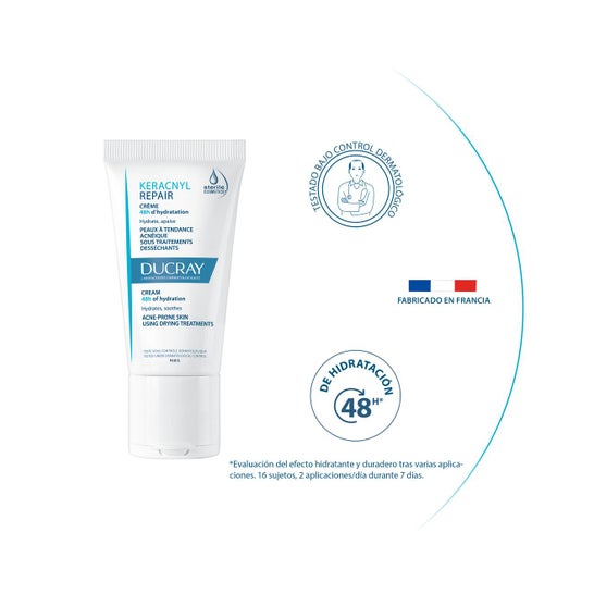 Ducray Keracnyl Repair Crema Compensadora 50ml