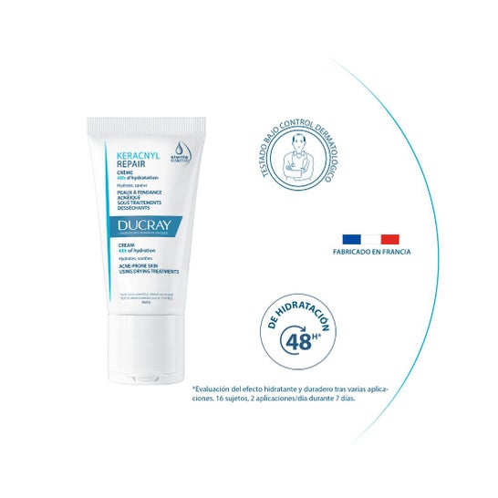 Ducray Keracnyl Repair Crema Compensadora 50ml
