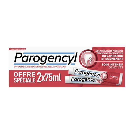Parogencyl Dentífrico Cuidado Intensivo Encías 2x75ml