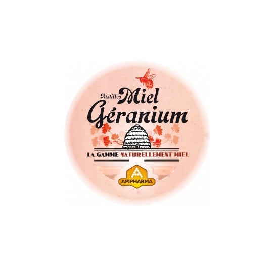 Api-Pharma Miel de geranio de caramelo francés artesanal