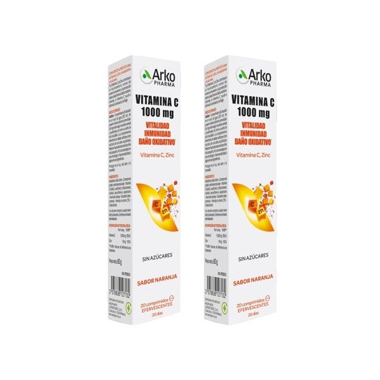 Arkopharma Vitamina C 1000mg Efervescente 2x20comp