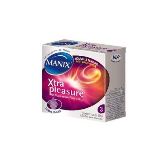 Manix Xtra Pleasure 3 prservatifs