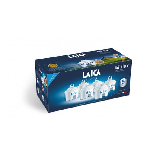 Laica 6 Filtros Bi-flux F6m Blanco