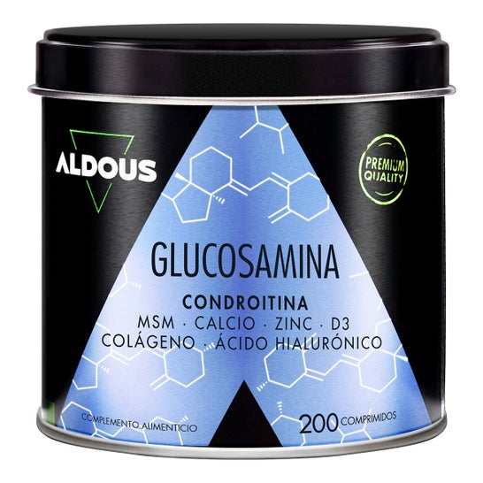 Aldous Bio Glucosamina Condroitina Msm Colágeno Zinc 200comp