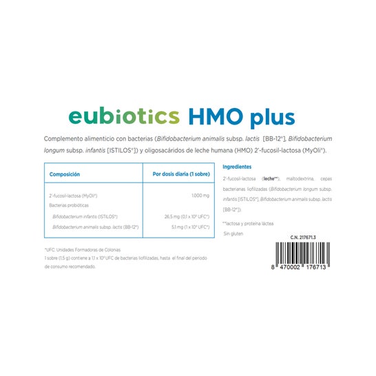 Eubiotics HMO Plus 30 sobres