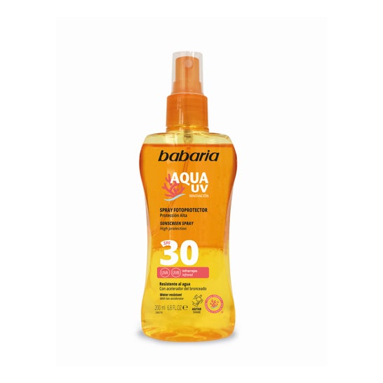 Babaria Aqua UV Spray Fotoprotector SPF-30 200ml