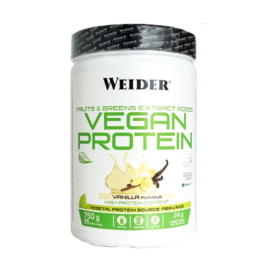 Weider Vegan Proteïne Vanille 750g