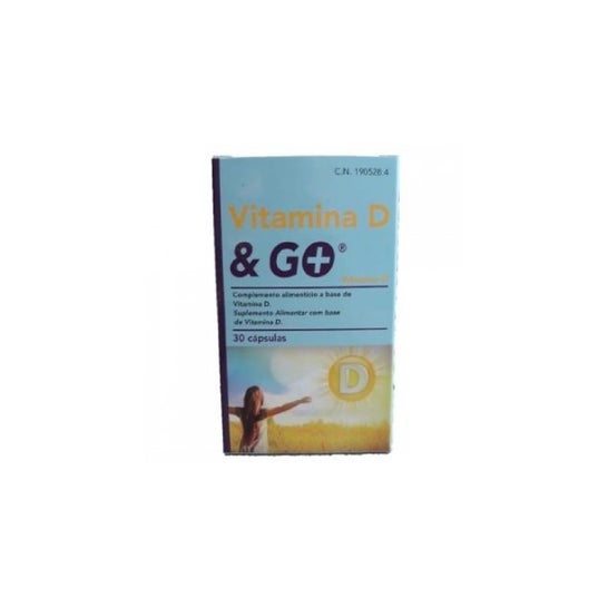 Pharma & Go Laboratories Vitamine D & Go 30caps