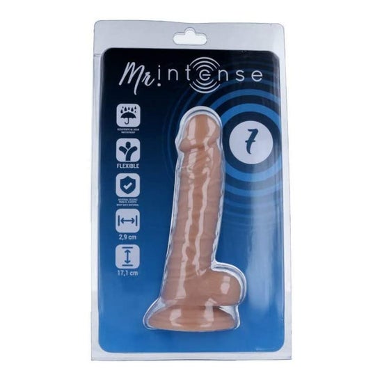 Mr Intense Dildo No. 7 Realistic Penis 17,1x2,9cm 1pc