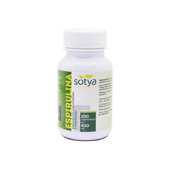 Sotya Spirulina 400mg 200comp