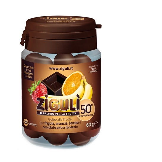 Ziguli Mix Frutta Cioccolato 60g