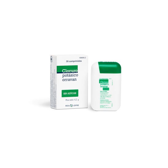 Orravan Cloruro Potasico 30 Comp