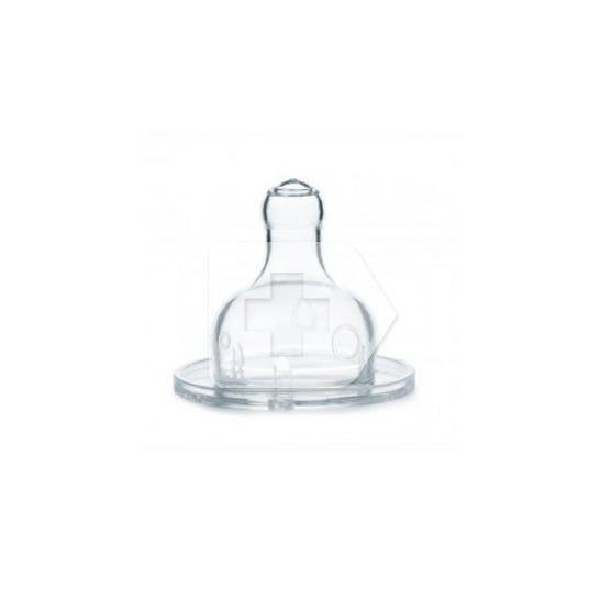 Nuby Confort tetina dentición silicona 3 posiciones 1ud