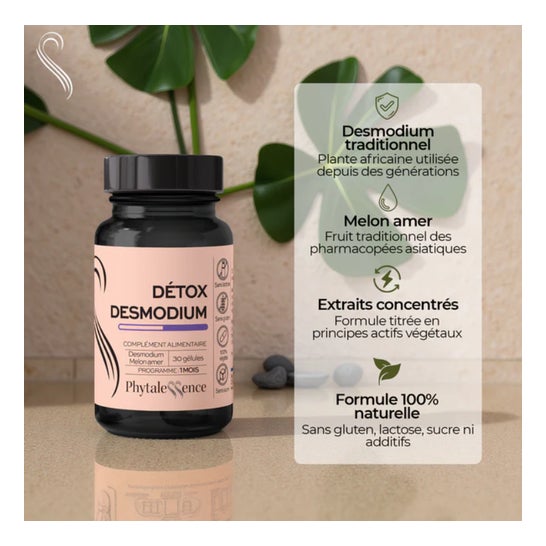 Phytalessence Detox Desmodium 30 Perlas Phytalessence Detox Desmodium 30 Perlas