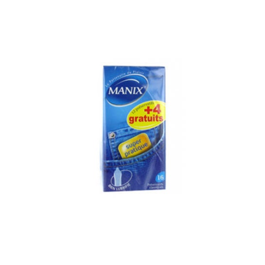 Manix Easy Super Conveniente 12 Condones + 4 Gratis